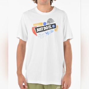 Mens Nike T-Shirt 🔥 Size 2XL 🆕 White - NWT - Athletic Shirt